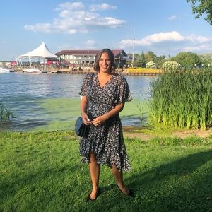 Calvin Klein Floral Dress